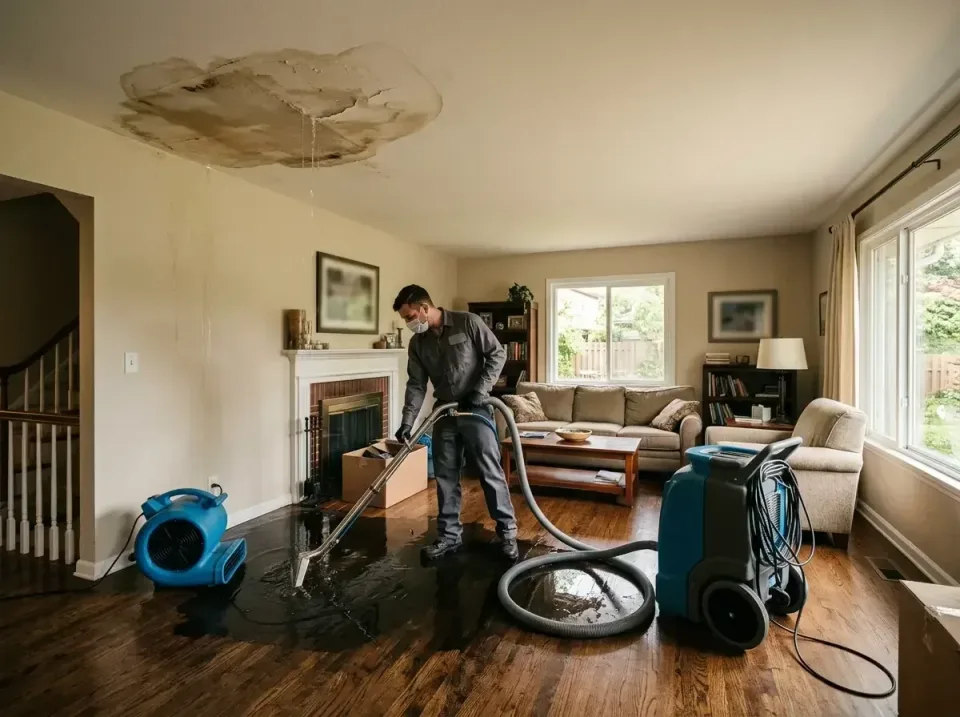 attic-pipe-burst-ceiling-drip-008 — frequently asked questions, Water Damage Restoration & Carpet Care in Hilton, NY